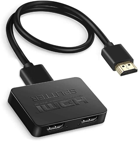 avedio links HDMI Splitter 1 in 2 Out【with 4ft HDMI Cable 】 4K .